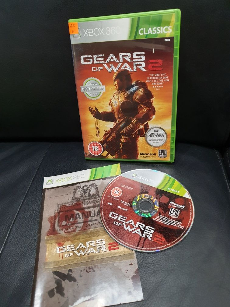 Gra gry xbox 360 one Gears of War 2 II PL od kolekcjonera