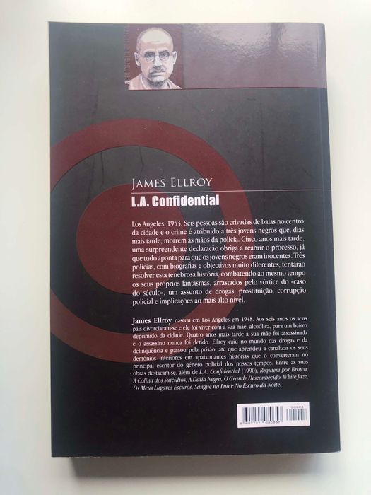 Livro "L.A. Confidential" de James Ellroy (Portes Incluídos)