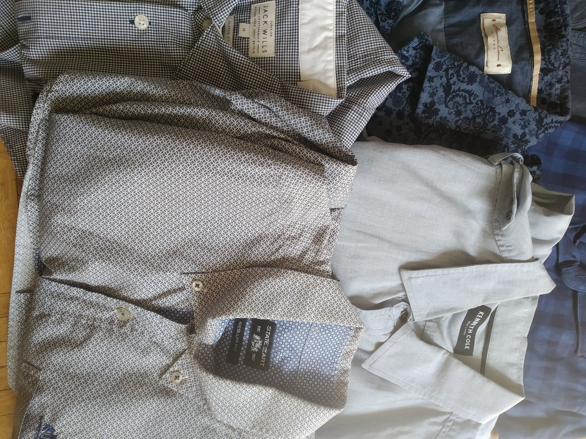 Zestaw 11 koszul Vistula Zara Reserved kenneth Cole Jack Wills