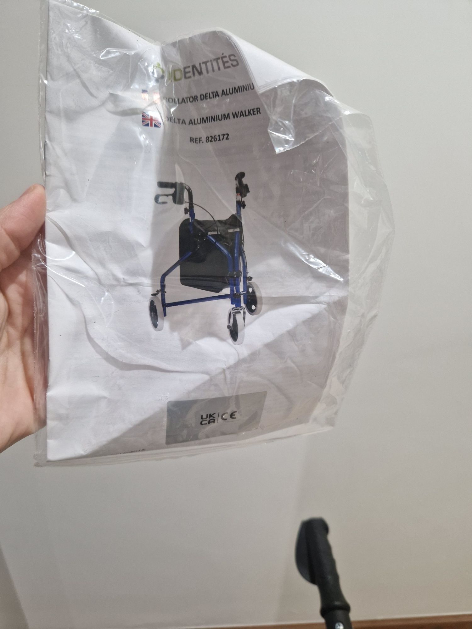 Andarilho para adultos com 3 rodas