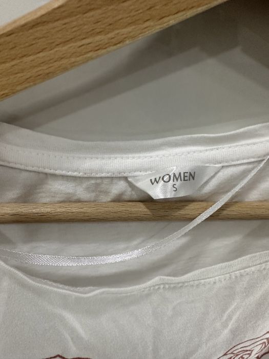 T-shirt damski bluzka z krótkim rękawem rozmiar S