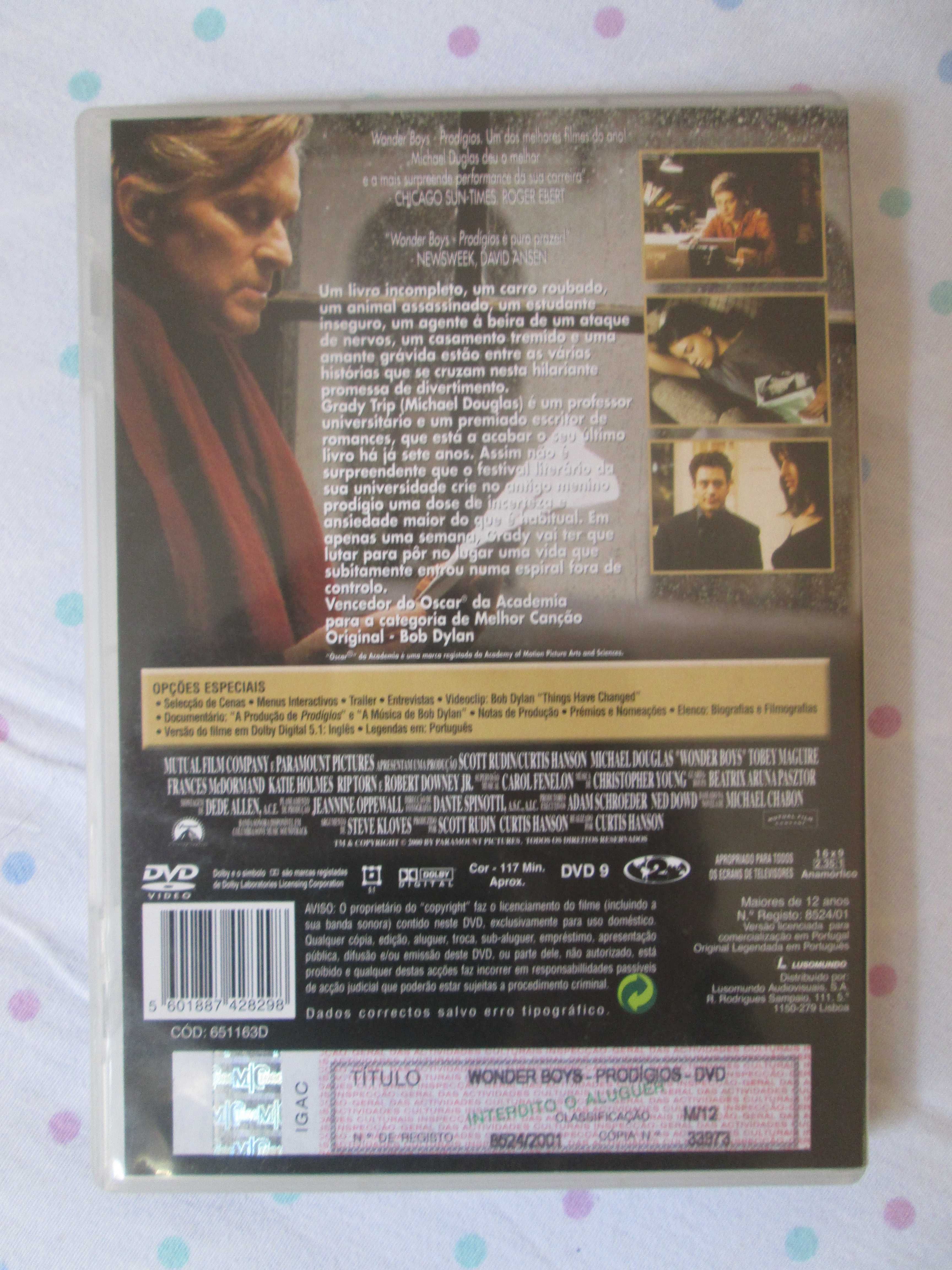 Wonder Boys - Prodígios, Michael Douglas, Tobey Maguire, Robert Downey