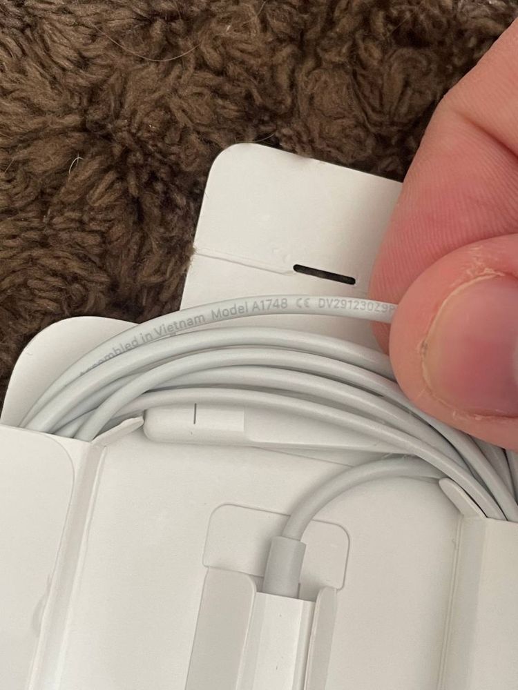 Наушники earpods lightning Apple