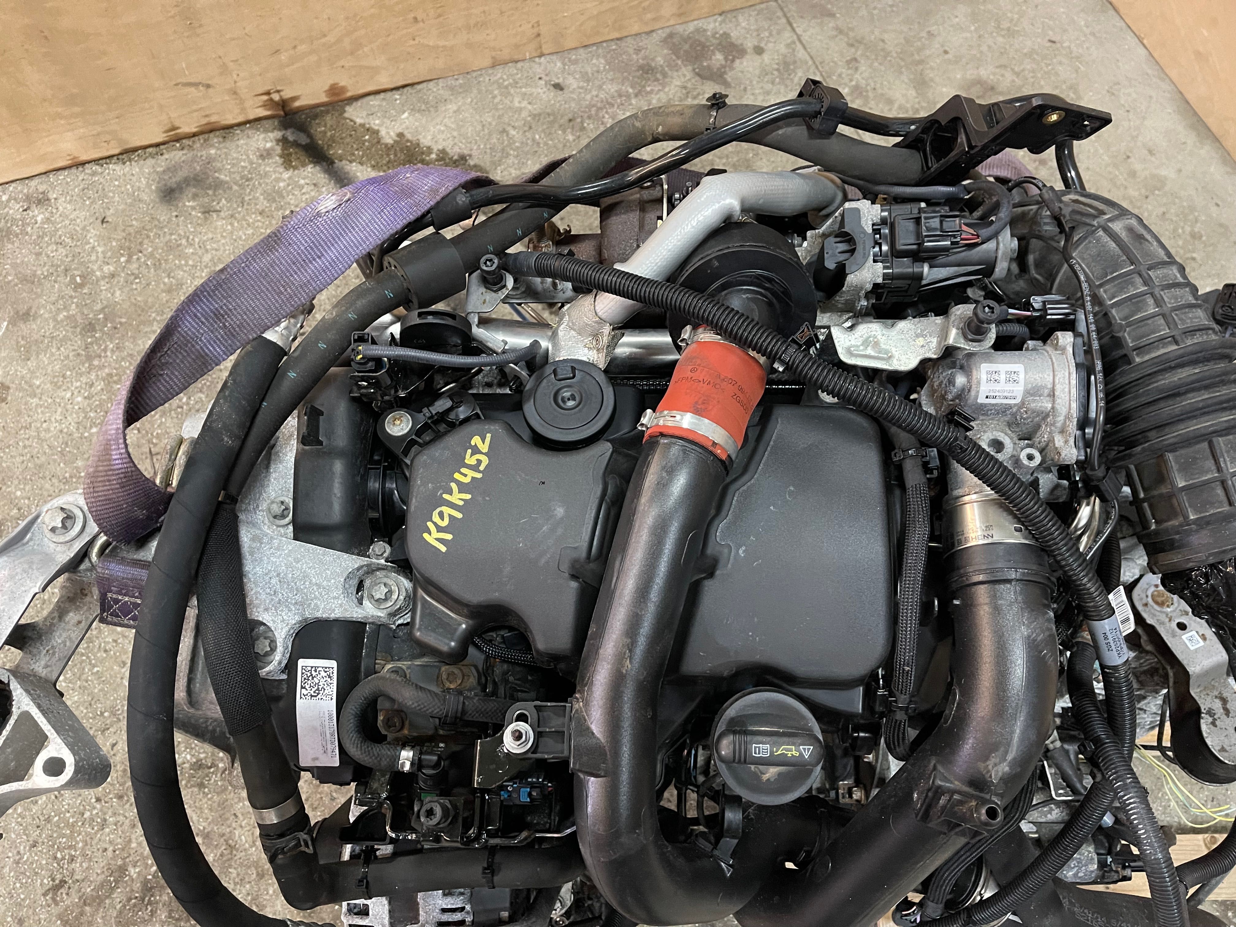 MOTOR MERCEDES B180 W246 W242 K9K452 K9K.452 como Novo Motor Renault