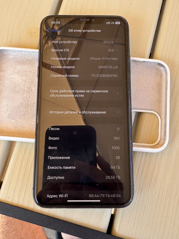 Iphone 11 pro max 64 (идеал)