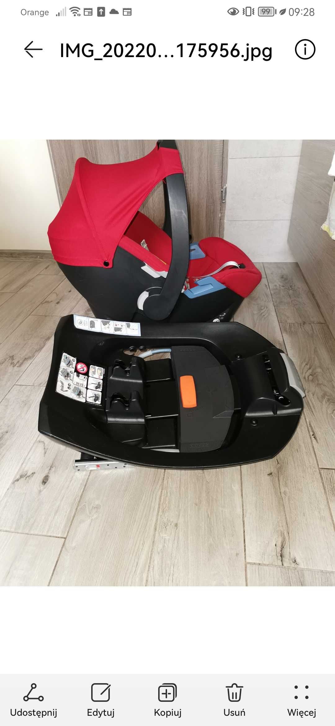 Fotelik Cybex Aton 0-13kg