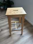 2 bancos altos Ikea