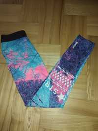 Treningowe legginsy reebok xs s one series tree tight S93717 fitness