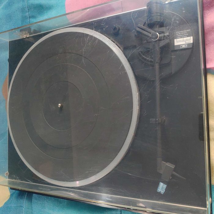 Leitor Vinil  Gira Discos Technics SL-BD20 Grundig PS-4300 Vintage 90s