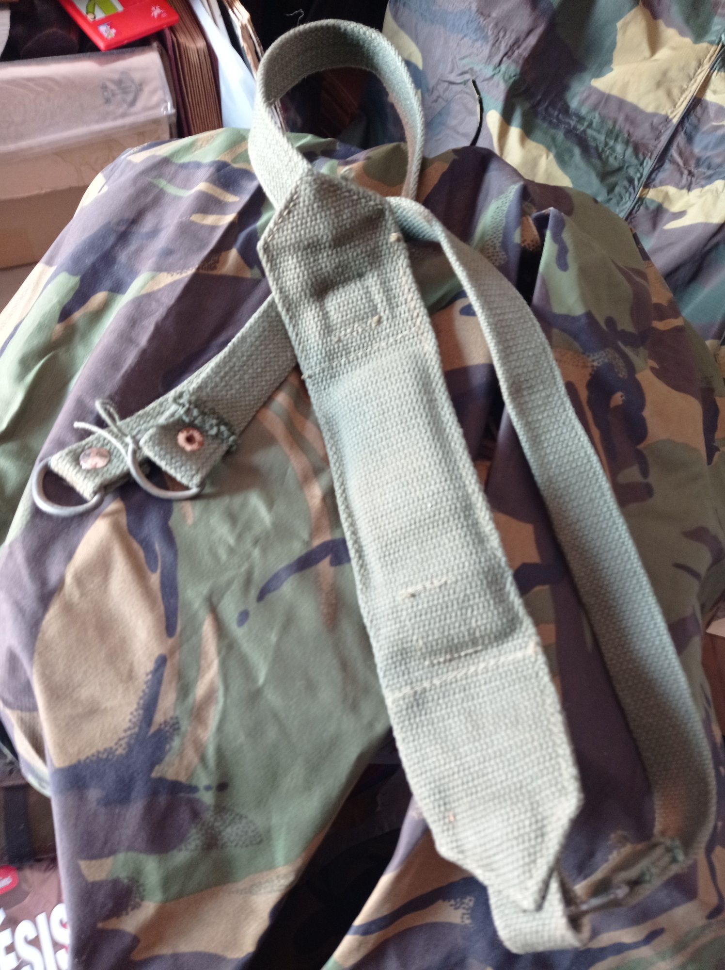 Saco calça da ONU camuflado