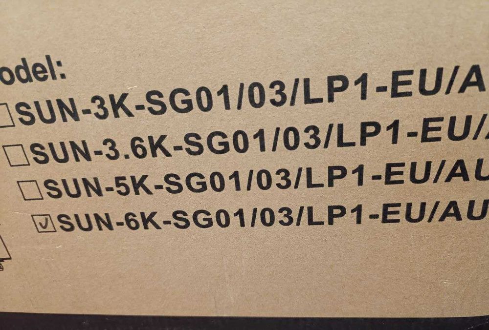 Готовий комплект для блекауту: Інвертор Deye 6kW + Батареї Deye 10.2kW