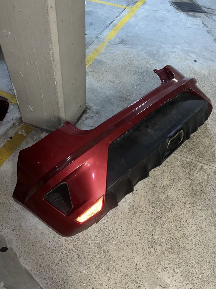 Pára-choques traseiro + difusor seat ibiza cupra bocanegra 6j