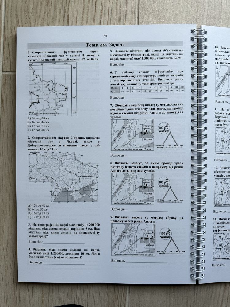 Підготовка до ЗНО з географії: конспект і зошит + флеш-картки