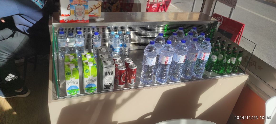 Vitrine exposição de produtos