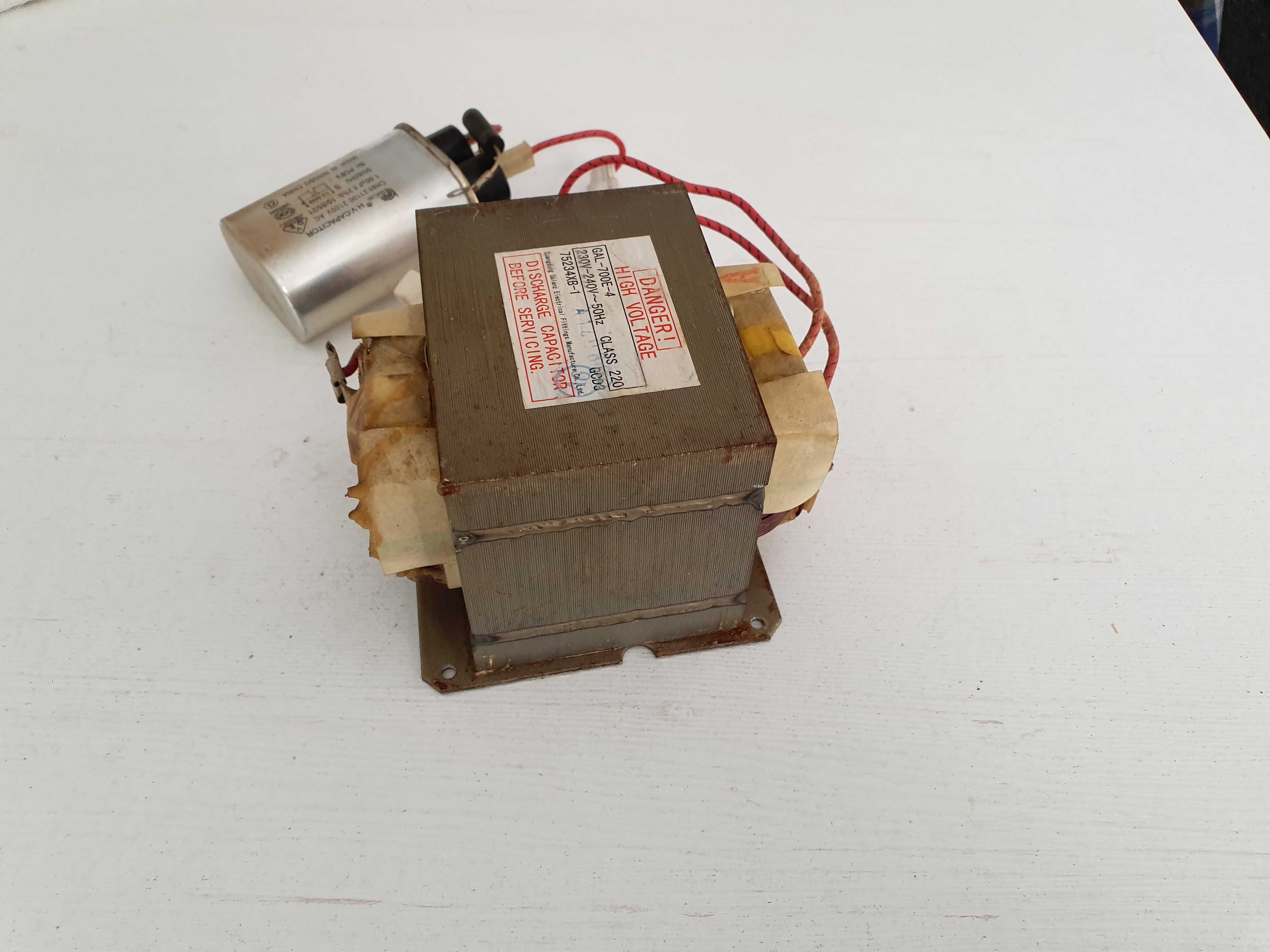Transformator z kuchenki mikrofalowej mikrofalówki GAL-700e-4