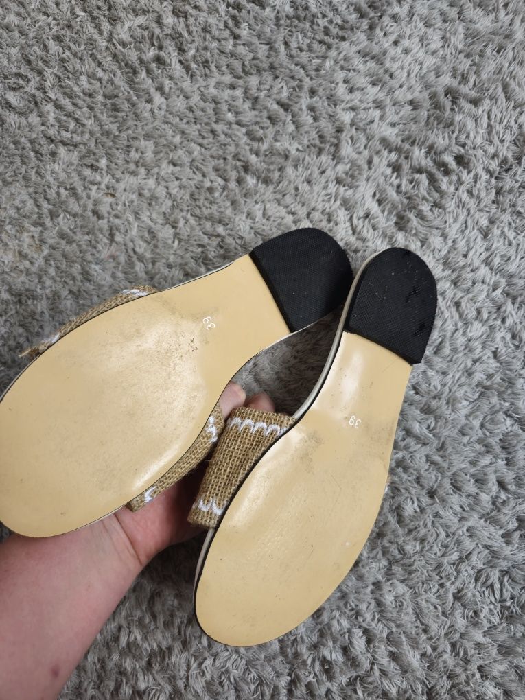 Klapki sandały lato 39 chanel
