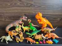 Набор игрушек - Динозавры (мягкая резина, пластмасса, силикон)