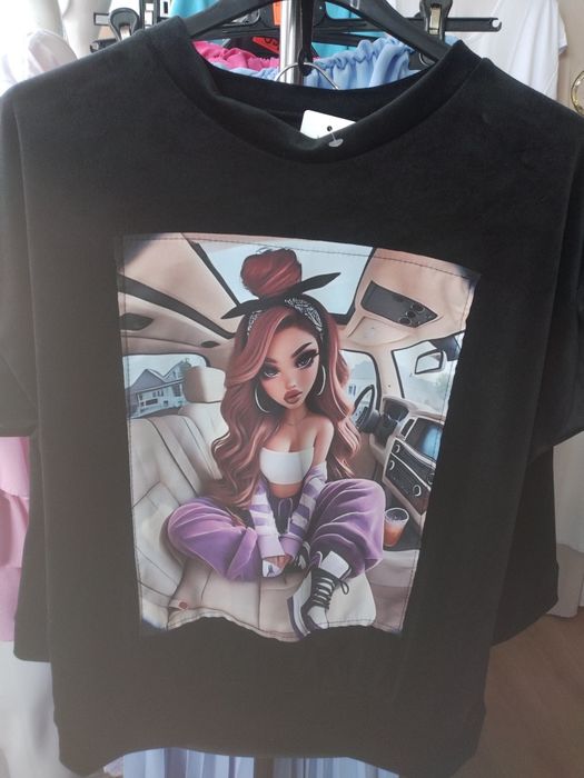 Komplet welurowy laleczka 1