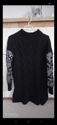 Sweter tunika rozmiar S