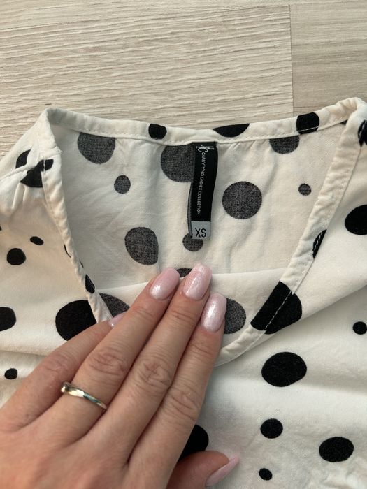 Bluzka damska w kropki tunika