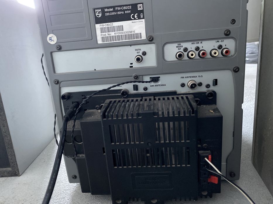 Leitor de cassetes antigo philips