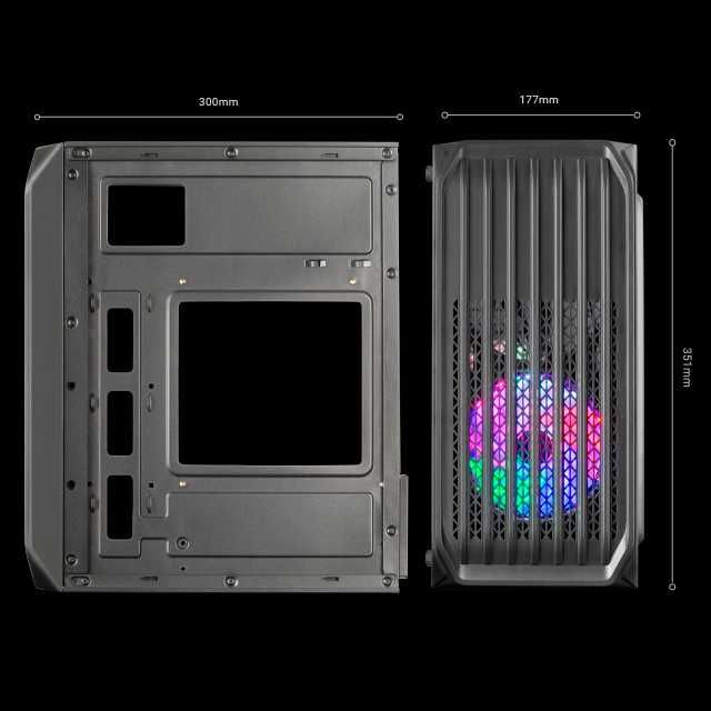 Obudowa PC Mars Gaming MC-S2 Cube Case do komputera PC