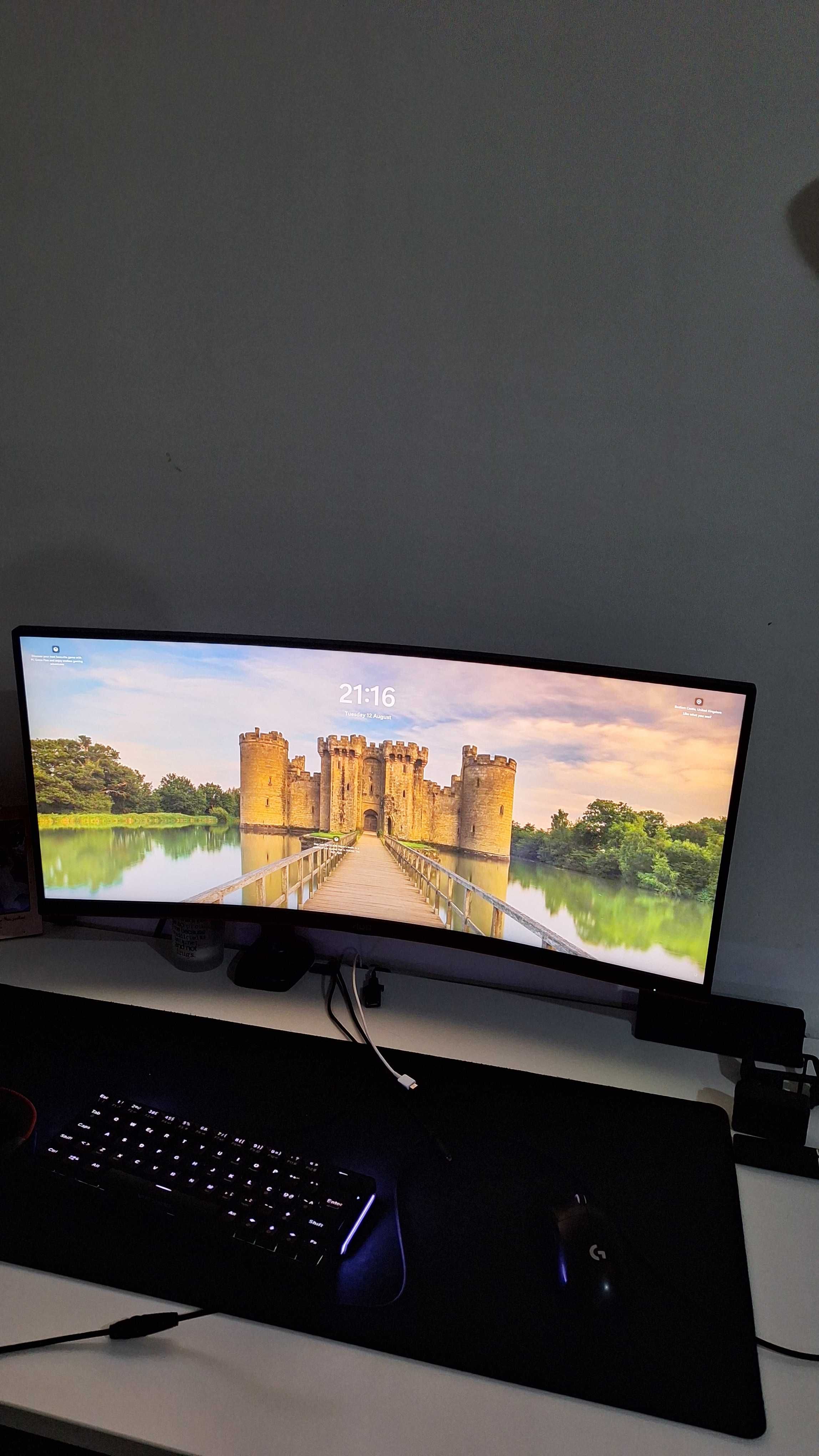Monitor Curvo AOC Gaming 34" ultrawide QHD 180hz 1ms