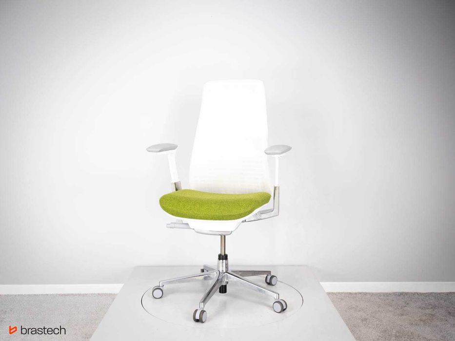 Fotel biurowy Haworth FERN Polerowanie Aluminium