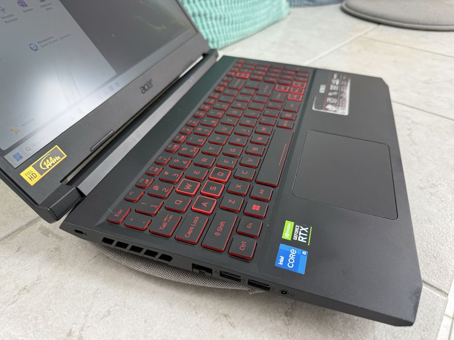 Acer nitro 5 an515-57 i5 11 gen 16gb rtx 3050ti 4gb 512ssd