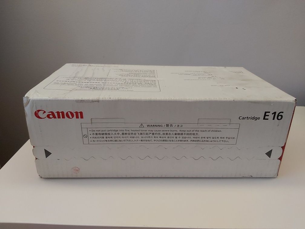 TonerCANON Cartrige E16 oryginał oraz HP Pro M 402DN /426 DW zamiennik