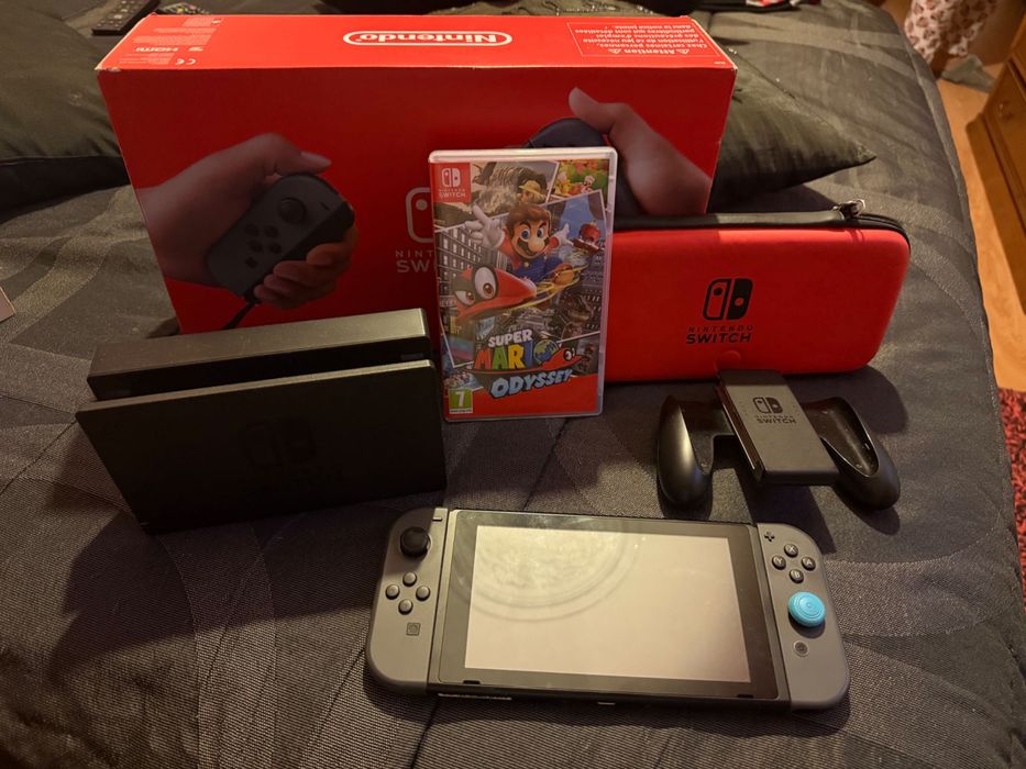 Nintendo switch como nova, sem riscos