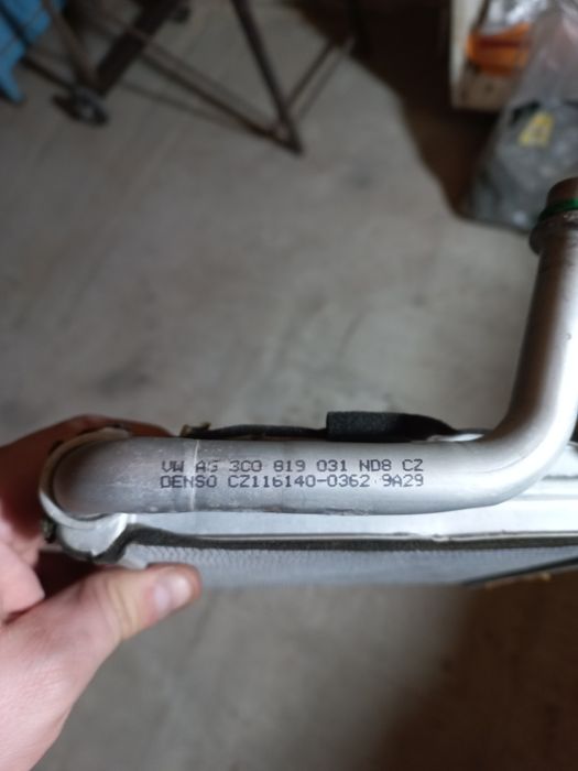 Радіатор пєчки пассат б6