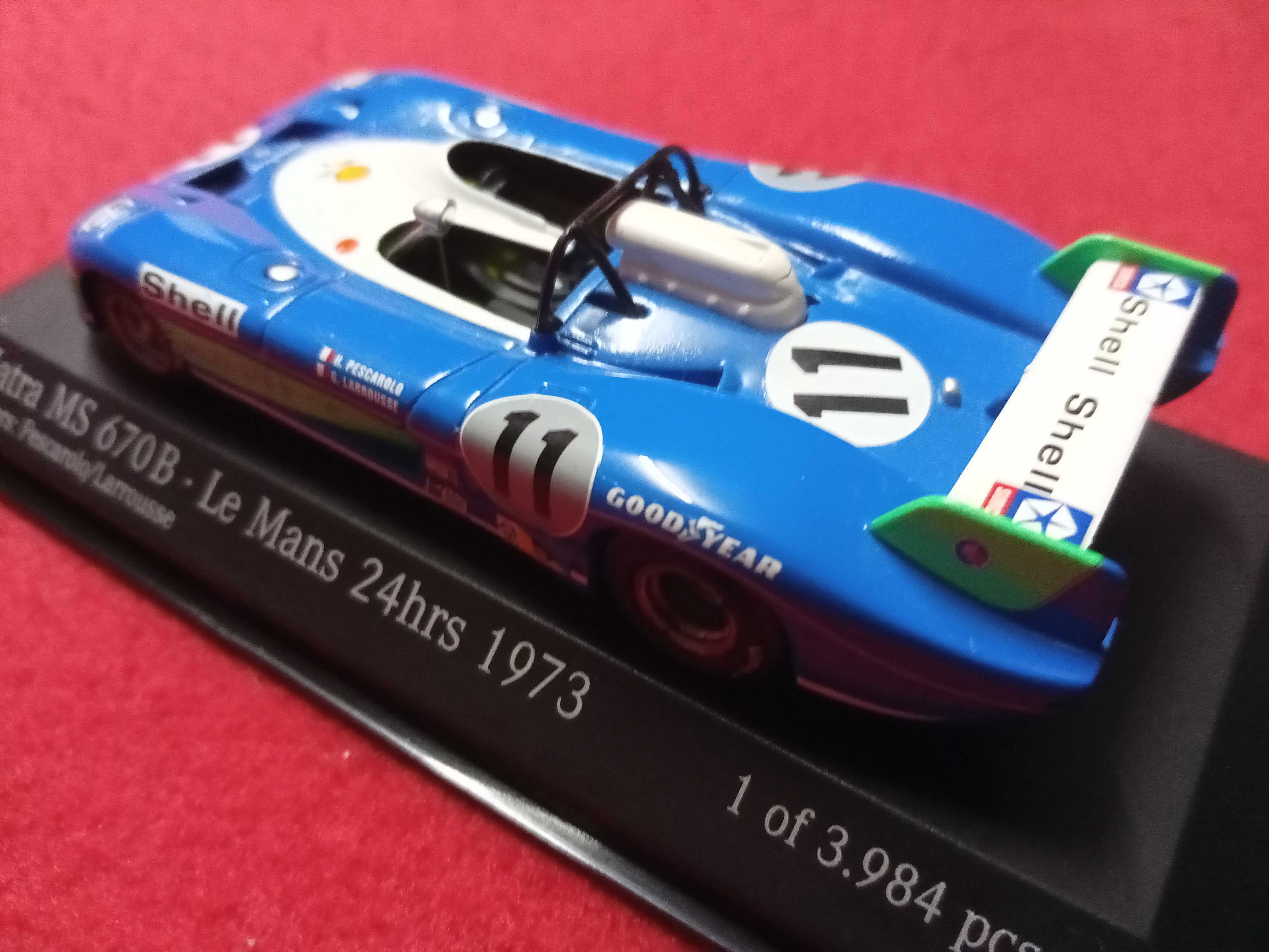 1/43 Matra Ms 670B Le Mans 1973 - Minichamps