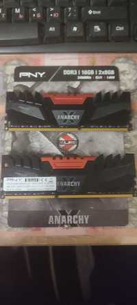 Оперативна пам'ять DDR 3 PNY ANARCHY 16GB 2*8GB