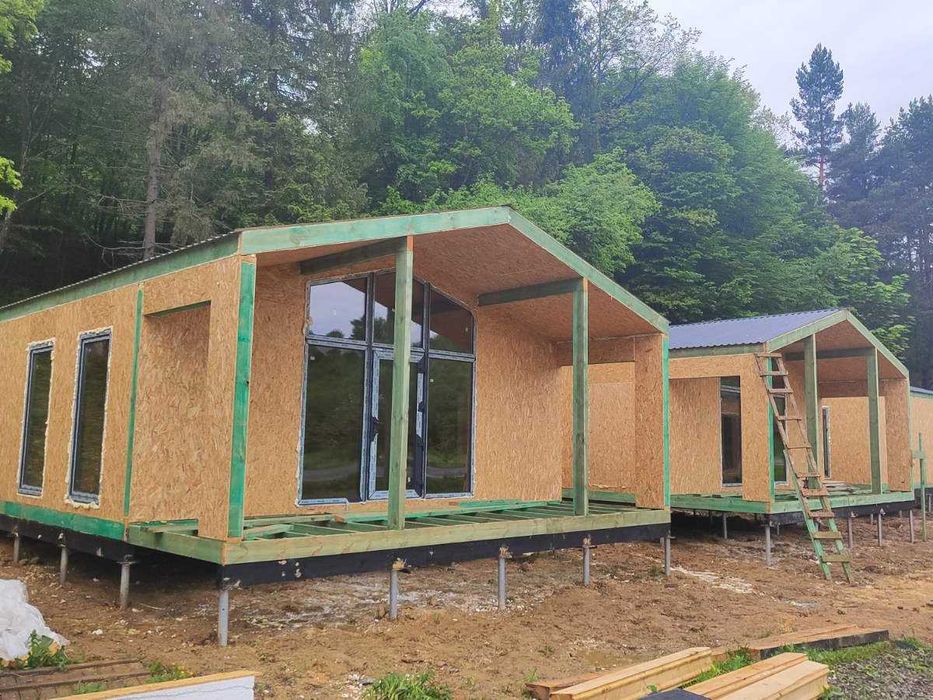 Будівництво ПІД КЛЮЧ Готелю Бази відпочинку Будинку СІП Домокомплект