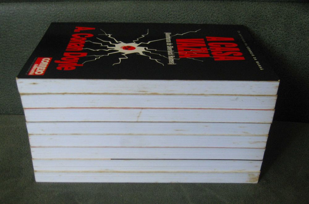 Colecção de 8 livros: Os Policiais do Correio da Manhã