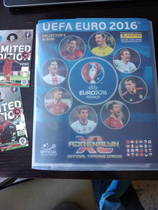 Karty Piłkarskie karty UEFA euro 2016 panini PREZENT