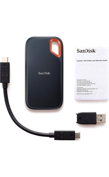 SSD диск SanDisk Extreme Portable V2 1TB USB 3.2 Type-C External