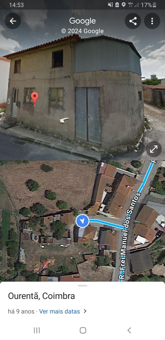 Vendo terreno com duas casas