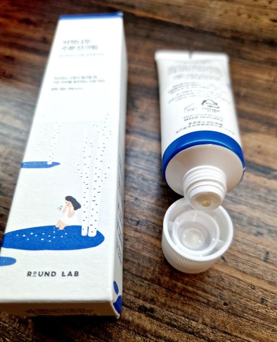 Акція! Оригінал Сонцезахисний крем Round Lab Birch Juice Sunscreen 50м