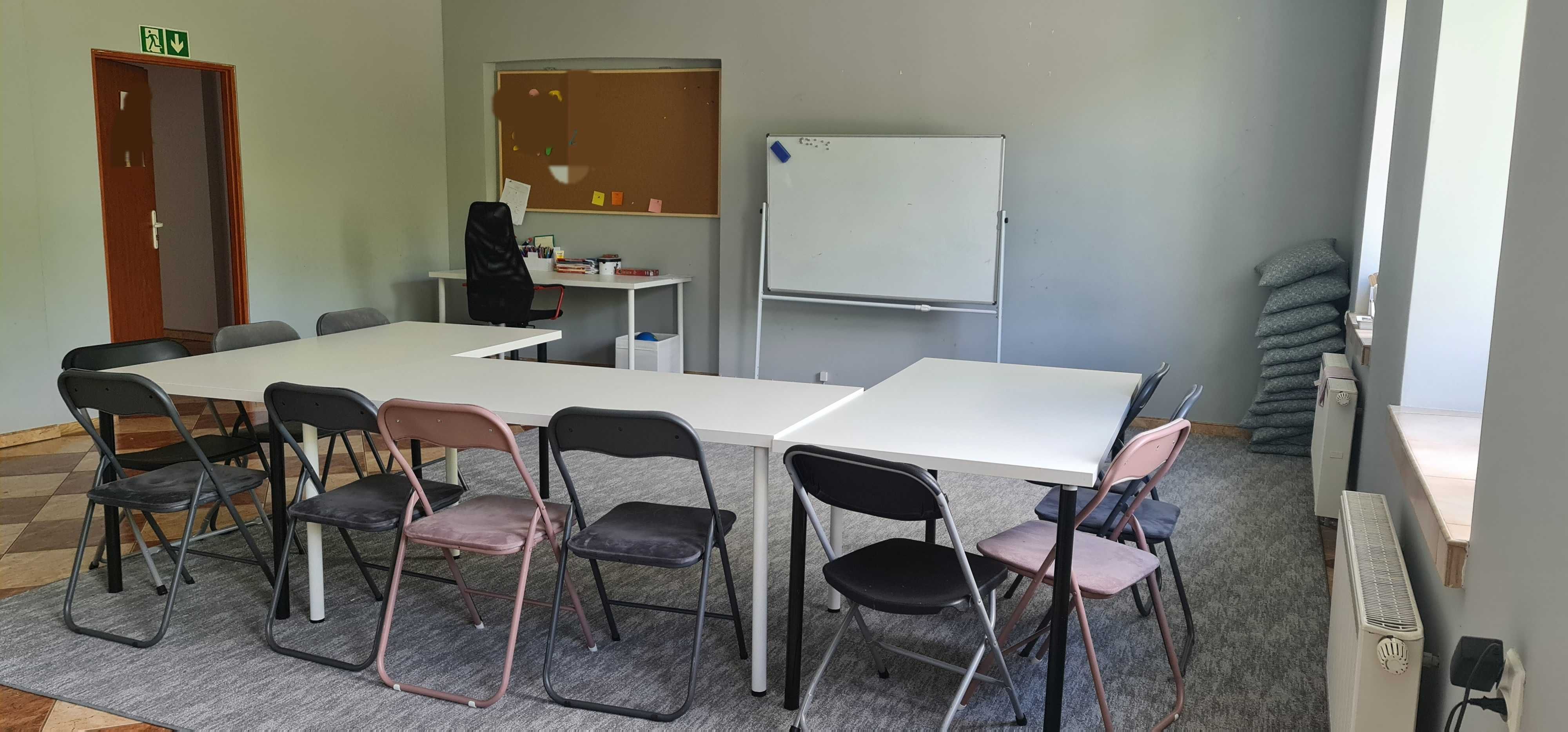 Duża sala na szkolenie, warsztat, spotkanie - centrum Augustowa