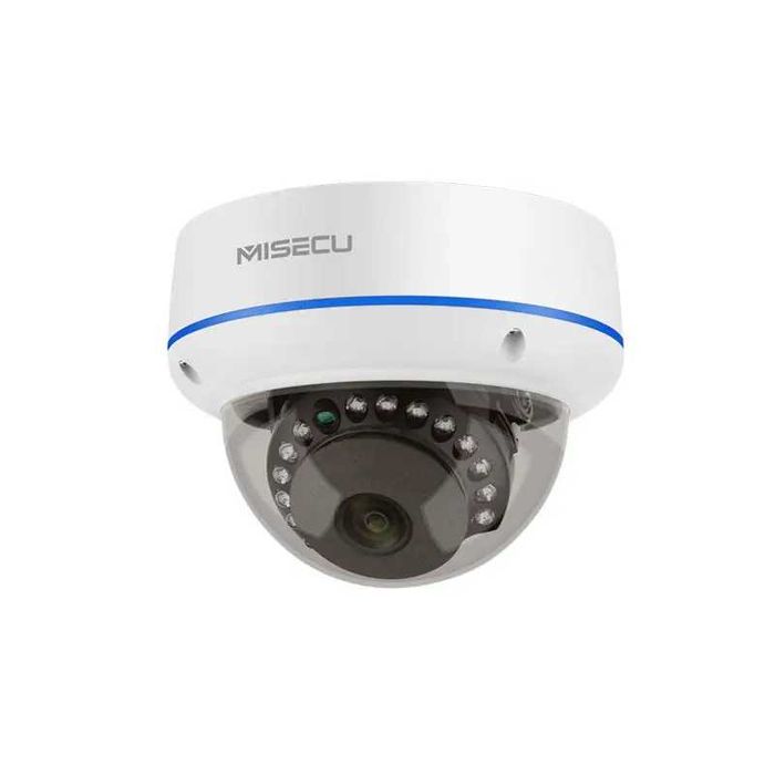 IP POE камера  провідна зі звуком 2K POE IP MiSecu DM13EP, 5Мп