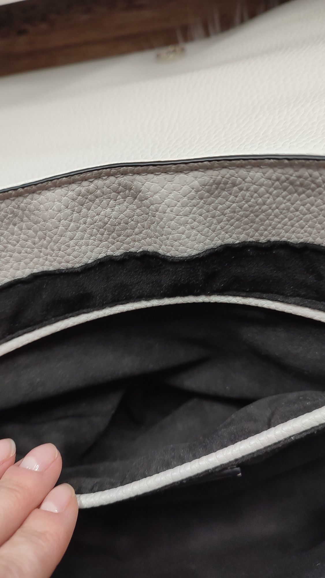 Трендовая  сумка через плечо шоппер хобо багет zara зара