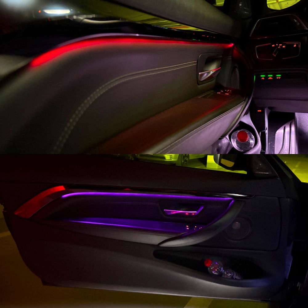 Ambient LED модули для ЗАВОДСКОЙ подсветки салон F30/31/32/34/36/80/82