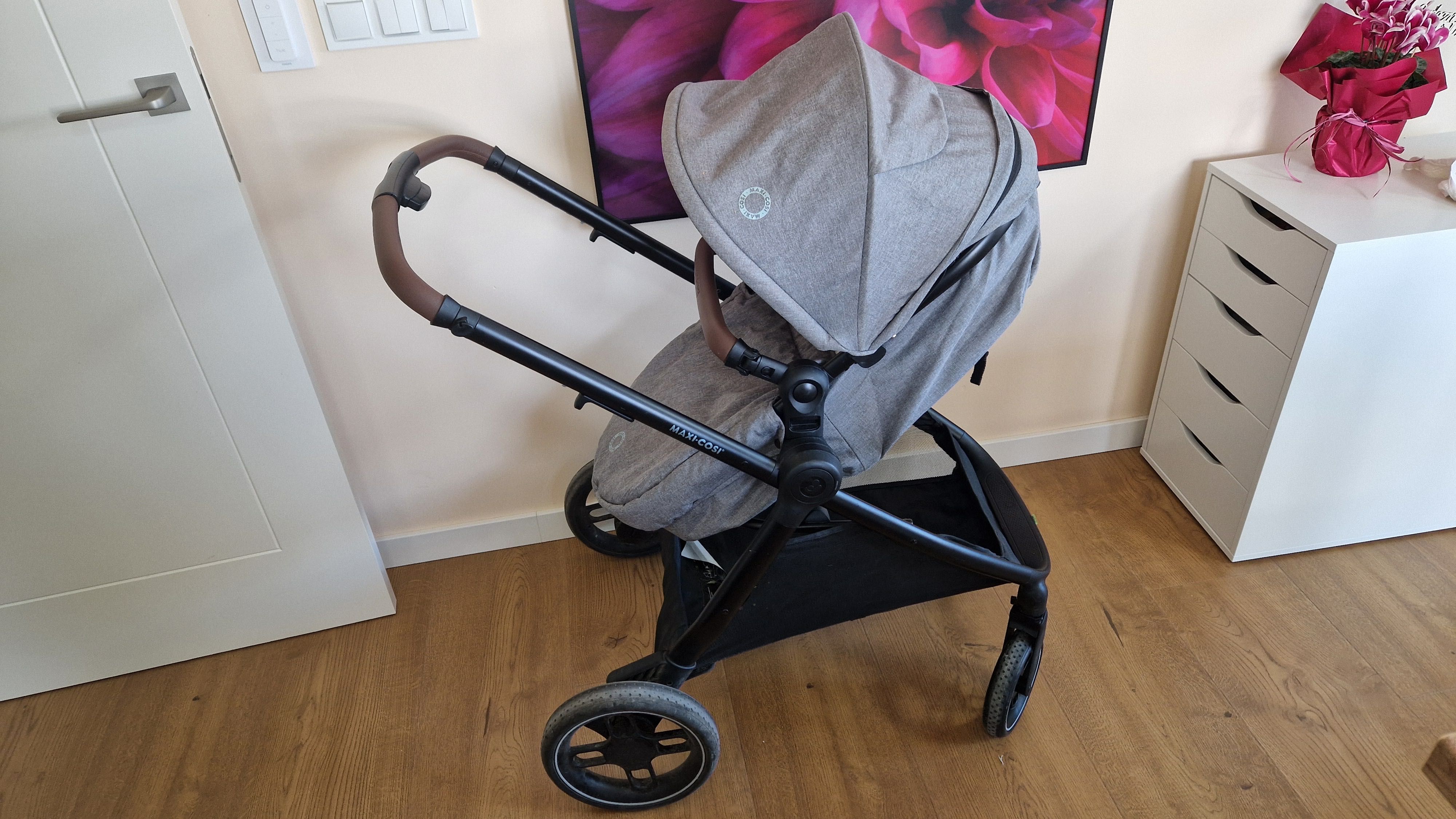 Wózek 3 w 1: Maxi-Cosi Zelia S Trio + baza Maxi-Cosi FamilyFix3