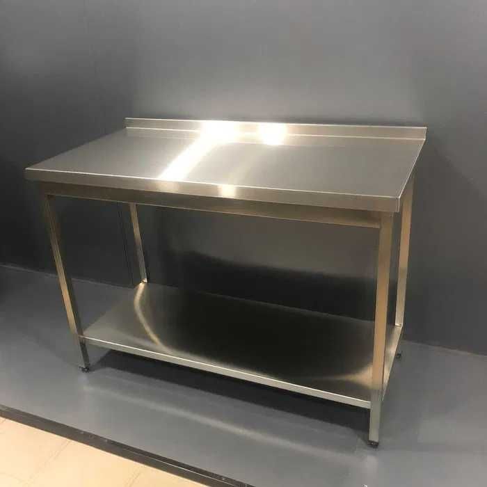 Стіл з нержавійки, мийка, стелаж, полиця. Меблі з нержавіючої сталі