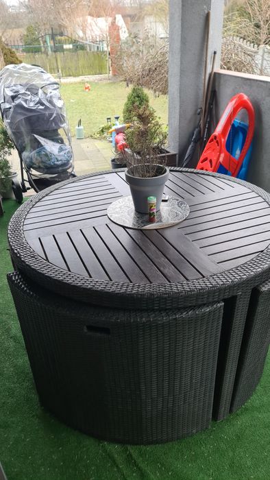 Meble ogrodowe  zestaw ogrodowy Stół ogrodowy taras zestaw ogrodowy