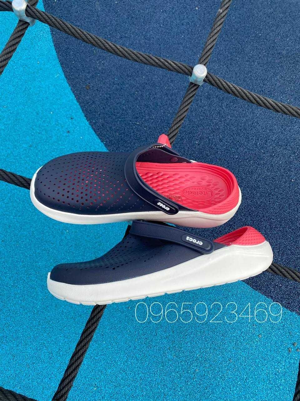 Чоловічі Мужские  Оригінальні крокси Crocs LiteRide Clog Navy/Pepper