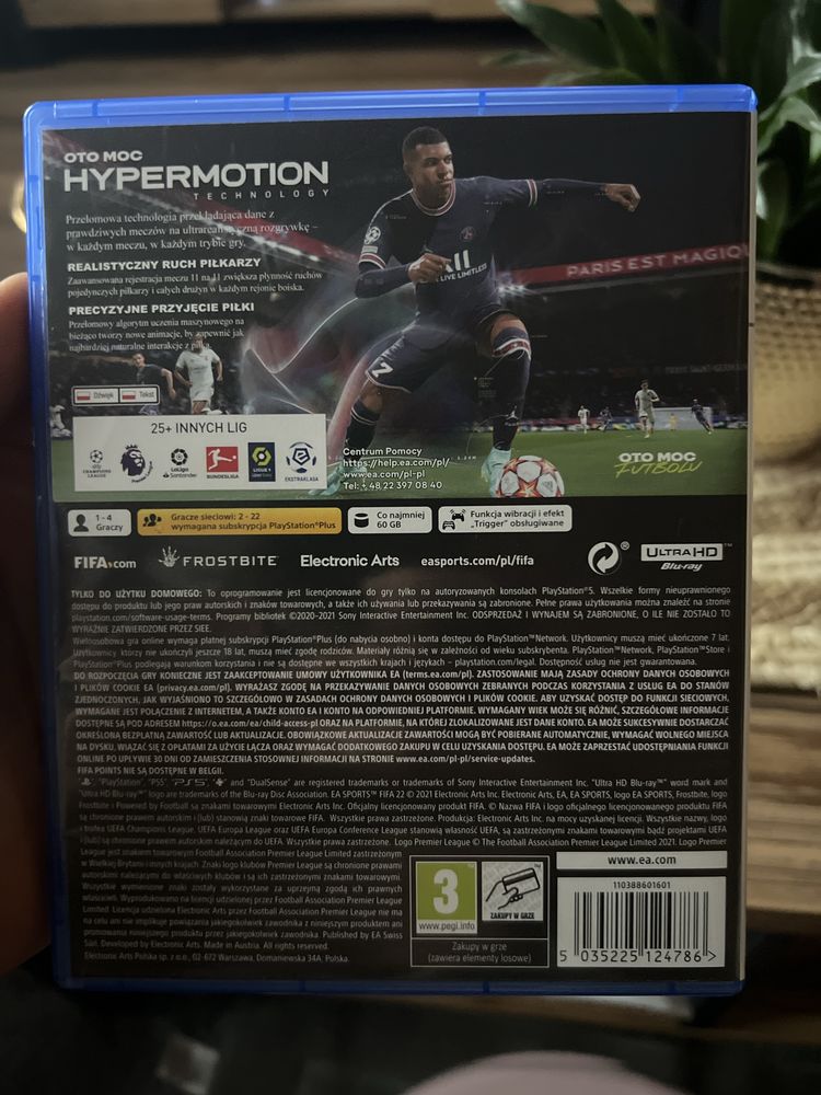 FIFA 22 PS5.