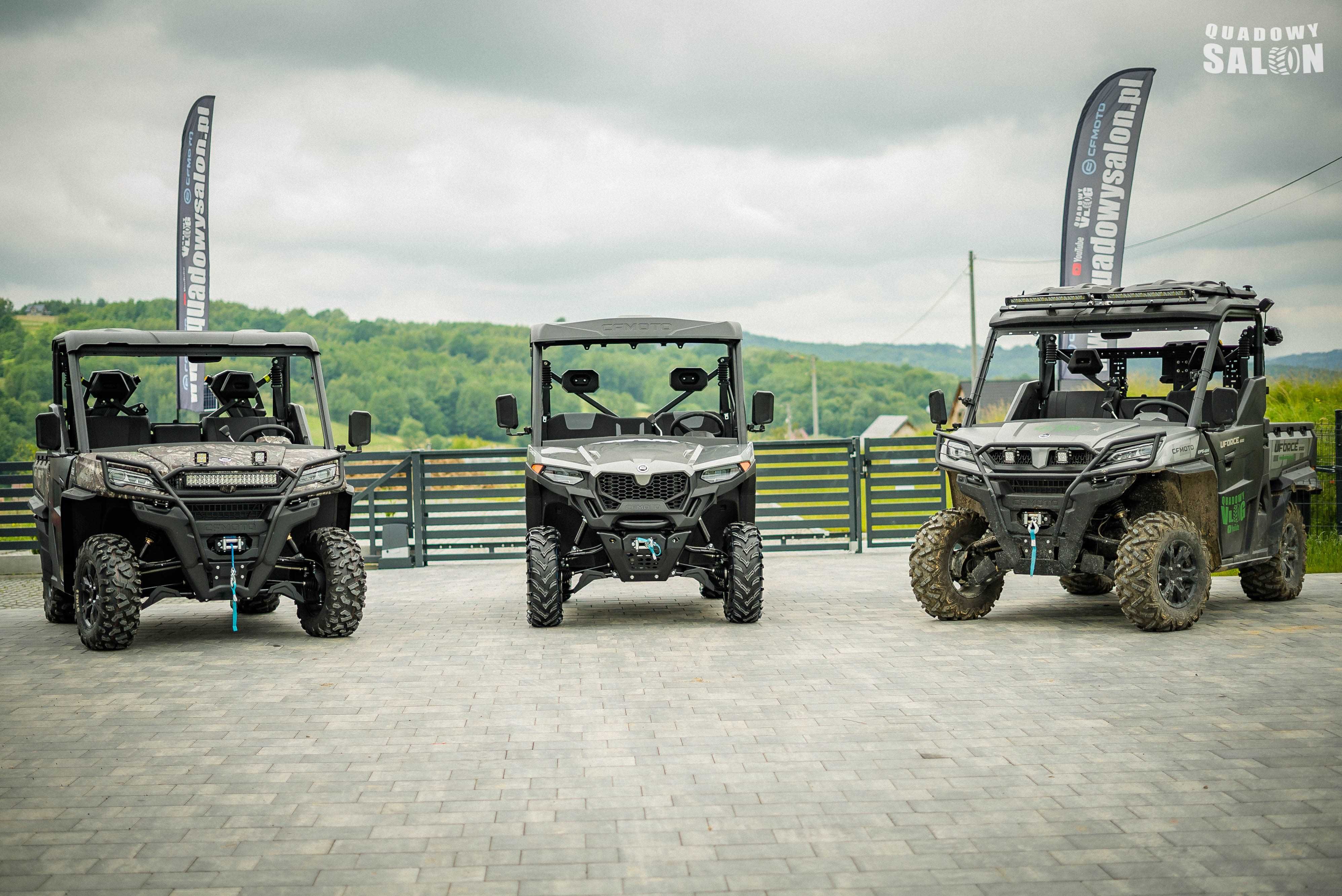 Cf Moto Uforce 600, pojazd użytkowy UTV, ciągnik rolniczy od Quadowy